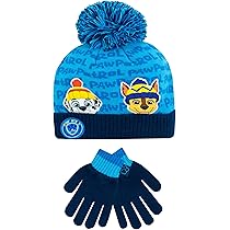 Paw Patrol Bommelmütze Kinder - Offiziell Lizenziert Größe 52/54