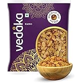 Amazon Brand - Vedaka Raisins | 500 Gram | Dried Grapes | Kishmish | Dry Fruits And Nuts | High In Antioxidants