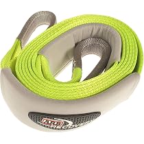 Sangle De Récupération Dynamique ARB 705LB - 9m X 6cm - Capacité 8 Tonnes - Élasticité 20% - Homologuée NATA - Orange