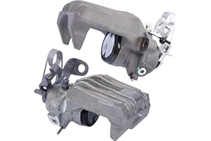 ENVA MADE FOR QUALITY BESTPRICE 2x Pinza de freno trasera izquierda y derecha sin soporte, compatible con AUDI A4 B6 (8E2) (8E5) (8H7), A4 B7 (8EC) (8ED) (8HE), SEAT EXEO (3R2)(3R5)
