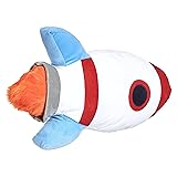 Amazon Basics - Cuscino decorativo A Forma Di Astronave, 54,61 cm x 29,21 cm