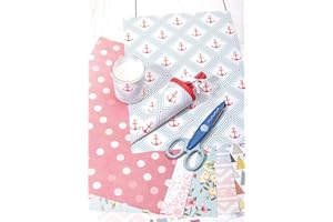 Stylex 46460 - Carta con motivo DIN A4, 24 fogli da 100 g/m², colori assortiti in 12 diversi motivi, per fai da te e decorazioni