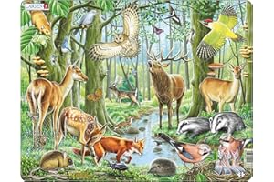 Larsen FH17 Une forêt européenne prospère, Puzzle Cadre avec de 40 pièces