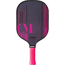 Franklin Sports Pro Pickleball Paddel-Set – FS Tour Series, Kohlefaser, 16 Mm Kern, Inkl. Tasche & Radierer