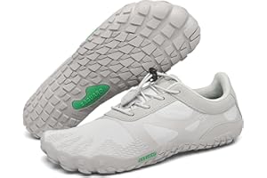 SAGUARO Zapatilla Minimalista Hombre Zapatillas de Trail Running Mujer Zapato Descalzo