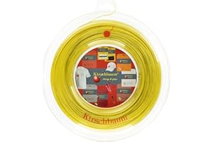 Kirschbaum - Corda da Tennis, 1,30 mm, Calibro 16, Colore: Giallo