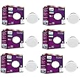 Philips 15-Watt Smart Wi-Fi LED Ceiling Lamp Downlighter WiZ Connected (Shades of White + Dimmable + Pre-Set Modes) (Compatible with Amazon Alexa and Google Assistant) (Pack of 6)