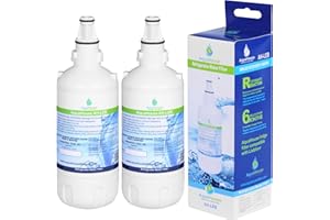 AquaHouse AH-LEB Wasserfilter kompatibel mit Liebherr Kühlschrank 7440002, 7440000, 53-WF-26LR, 7731240, 7731240-00, 440002, CNes (2er-Pack)