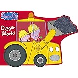 peppa pig mr bull digger toy