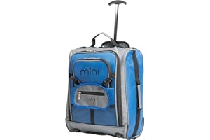AEROLITE MiniMAX Kindergepäckkoffer mit Rucksack und Tasche für Ihre Lieblingspuppe/Actionfigur/Bär