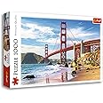 Trefl Golden Gate Bridge - 1000 Piece Jigsaw Puzzles for Adults & Children Aged 12+ San Francisco USA Puzzle