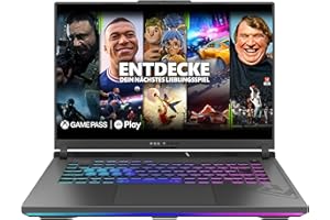 ASUS ROG Strix G16 Laptop | 16" FHD+ 165Hz/7ms entspiegeltes IPS Display | Intel Core i9-13980HX | 16 GB RAM | 1 TB SSD | NVI