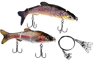 ‎PETRI'S CATCH 2016 PetrisCatch 2er Wobbler Set + 4 Stahlvorfächer, 16cm Forellen, Owner Drillinge