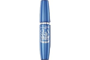 Maybelline New York Mascara Volum' Express szczotka zamachowa Very Black 51 / tusz do rzęs, czarny do gęstych rzęs, ze szczoteczką do rzęs, 1 x 10 ml