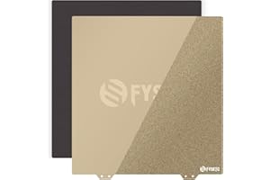 BCZAMD Anycub Vype części do drukarki 3D JanusBPS platforma do płyt budowlanych 265 x 250 mm, obustronnie zadrukowany (proszek PEI + gładki PEI) z maagnetyczną naklejką, blacha stalowa sprężynowa,