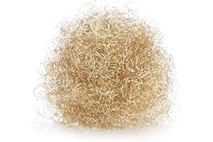 com-four® 20g wlosy anielskie premium – cienkie metalowe nici na wieniec adwentowy, stroik, choinke – swiateczna dekoracja stolu – druciki do rekodziela