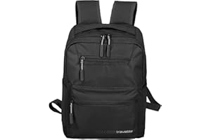 Travelite Handgepäck Rucksack mit gepoltertem Laptopfach, Laptop Rucksack 13 Zoll, KICK OFF, Tagesrucksack für Urlaub und Sport, 40 cm, 17 Liter