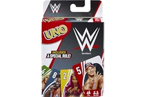 UNO WWE Mattel Games Card Game FNC47