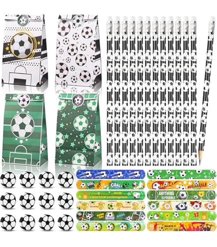 Regalo Entrenador Futbol Kit De Fiesta De Fútbol 72 Piezas Para