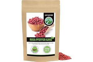 Alpi Nature Rosa Pepparkorn 250g, Hel Rosa Peppar, Hela Pepparkorn för Matlagning