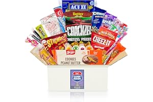 ‎GETDIGITAL getDigital Candy Roads USA Box - Über 20 ausgewählte Süßigkeiten, Chips, Schokolade & Snacks aus Amerika - Probierbox mit Spezialitäten aus aller Welt