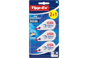 TIPP-EX Mini Pocket Mouse Korektor Blister 2+1szt