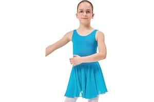 tanzmuster ® Ballettrock Mädchen - Eva - Röckchen aus Chiffon zum Reinschlüpfen fürs Ballett