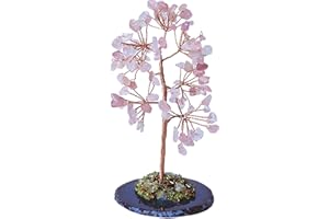 Mina Heal Albero d'argento di cristallo per la guarigione dei Chakra Feng Shui Fortune Buona Fortuna Ricchezza e prosperità