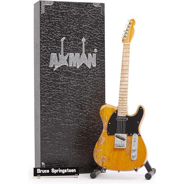 Steve Harris Iron Maiden Guitare Basse Miniature - Réplique