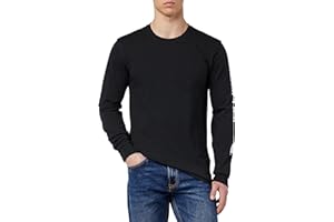 Carhartt Men's Relaxed Fit Heavyweight Long Logo Sleeve Graphic T-Shirt