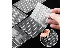 Prasacco 42 sztuki odbojników meblowych, 3 rozmiary silikonowych ochronnych podkładek do mebli przezroczystych, samoprzylepnych, odbojników meblowych, tłumiących hałas, elastycznych podkładek do