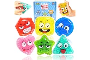 LESONG Fidget Sensory Toys for Kids, 6 Pack Emotion Sensory Tools for Autism Special Needs, Fidget Squishy Toys for Stress Relief, Calming Gifts for Kids Classroom Travel