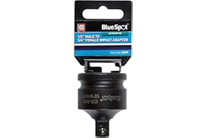BLUE SPOT TOOLS Blue Spot 02079 BlueSpot - Adaptador de impacto (hembra de 3/4" a macho de 1/2")