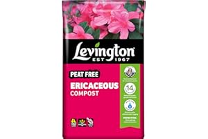 Levington PEAT FREE Ericaceous Compost, 50 litre compost for acid-loving plants