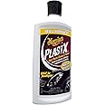 Meguiar's G12310EU Plast-RX Clear Plastic Cleaner & Polish 296ml removes fine scratches, cloudiness & stubborn oxidisation fr