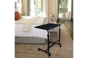 GROSSē Wielofunkcyjny stół na laptopa, stół do nauki, stolik do łóżka, regulowana wysokość, przenośny do biura, do pracy, domu, klasy, łatwy montaż