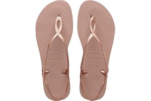 Havaianas – Luna, bequeme, stilvolle und funktionale Sandalen, sicherer Halt am Knöchel, geflochtene Riemen und rutschfeste Sohle, Mädchen