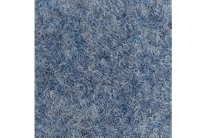 MERTEX Nadelfilz Extra-Flex Meterware Restauration Innenraumverkleidung Instandhaltung Camperausbau 206 cm Breite (206 x 400 cm, Blau)