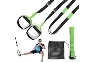 Jowy. Entrenamiento en Suspension Trainer o Training con Correas Ajustables de Carga hasta 500kg. Ideal para Ejercicios y Entrenamientos de Musculación.