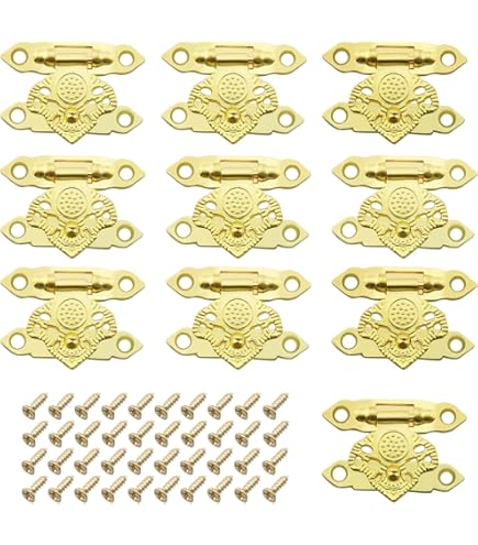 Fermeture pour boite en carton ou en bois fermeture à loquet argent de