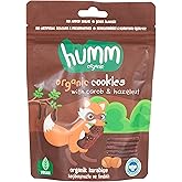 Humm Organic Ke&ccedil;iboynuzlu Fındıklı Vegan Kurabiye 1 Paket(55 Gr x 1 Adet)