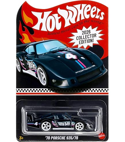 Hot Wheels Porsche 935 - Pembe (1/64) JCB37 - Legends Tour