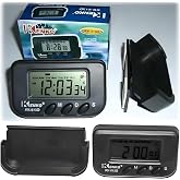 AEE&reg; Digital Small Desk-Car Clock-Alarm-Ronometer Student Clock Pomodoro with Stopwatch Study Time