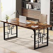 Scrivania Per Computer 180x80cm Tribesigns - Tavolo Ufficio Moderno Con Piano Laminato - Foto 3