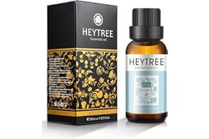 HEYTREE Aceite Esencial de Eucalipto 30ml- Facilita la respiración, alivia tensiones y ayuda a despejar la mente - Perfecto para aromaterapia con difusor