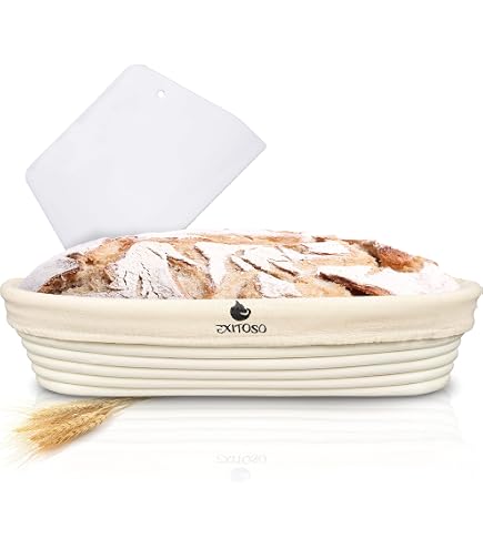 Zenker Cestino di lievitazione rotondo 22 cm – Cestino di lievitazione in r
