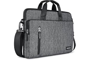 KIZUNA 17 Zoll Laptoptasche Notebook Tasche 17,3" Laptop für 17" Lenovo IdeaPad 3i Gen7/17.3" ThinkBook Plus 17/LG Gram 17/ASUA Vivobook 17/Razer & MSI 17/Dell X17 R1/HP Sleeve Hülle Case Bag,Grau