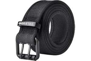 VRLEGEND Cintura in tela Cintura Uomo Cinture Militare Tattica Cintura Donna Cinta Canvas Belts 110-180CM