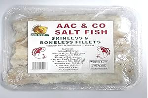 FRESHFIELD'S MARKET AAC & CO Salt Fish Skinless & Boneless Fillets 250G (2)