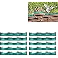 MXGZ 10 Pack Bird Spikes, Plastic Bird Deterrent Spikes, to Keep off Pigeon, Squirrel, Woodpecker, Cat and Other Small Animals Anti Bird Spikes for Indoor, Outdoor, Eave, Balcony